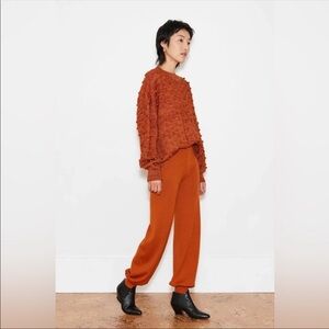 EUC rust orange Misha and Puff joggers